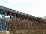 Auf den Markersbacher Viadukt